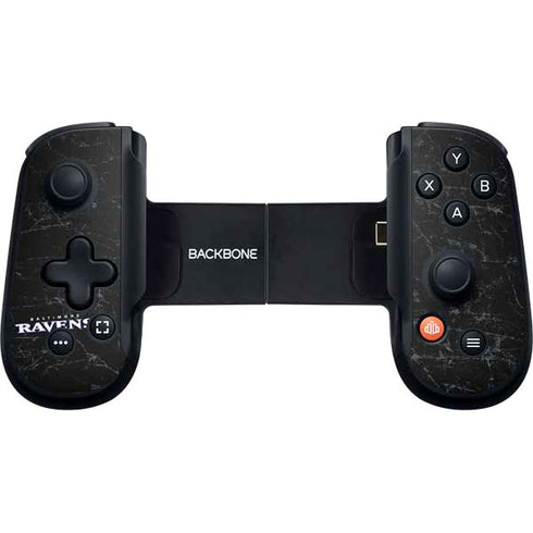 NFL Baltimore Ravens - Alternate Distressed Backbone One for iPhone Game Controller Skin